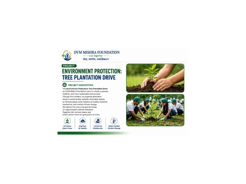 Environment Protection: Tree Plantation Drive